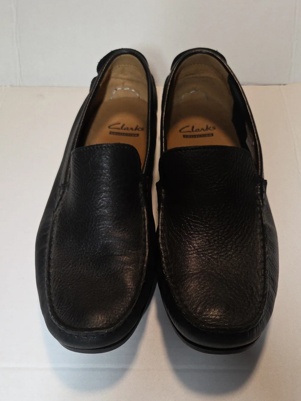Clarks Mens Leather Loafers..9.5